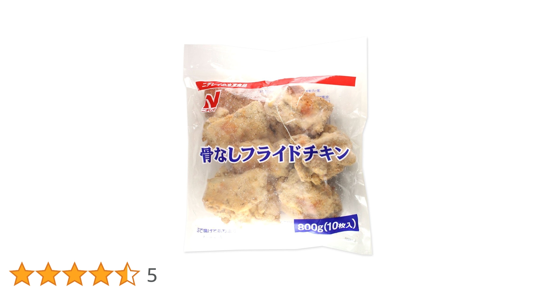 チキン Amazon | 冷凍食品 骨なしフライドチキン ニチレイ 800g
